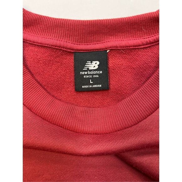 New Balance High Low Split Hem French Terry Tunic Length Sweatshirt Size Large - Picture 2 of 8